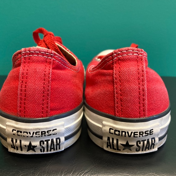 Red Retro Converse - Picture 3 of 4